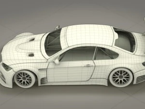 bmw m3 gt - gt2 - gt3 3D Model