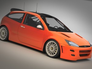 ford focus rs wrc 2000 Modelo 3D