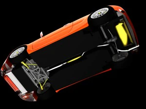 ford focus rs wrc 2000 3D Model