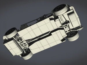 ford focus rs wrc 2000 3D Model