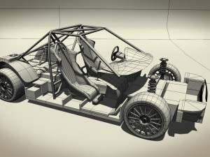 ford focus rs wrc 2000 Modelo 3D