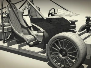 ford focus rs wrc 2000 3D Model