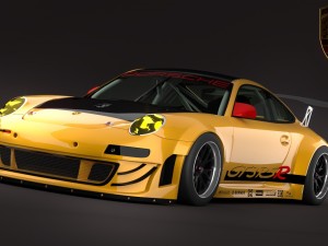 porsche gt3 rsr Model 3D