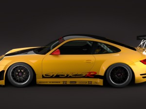 porsche gt3 rsr Model 3D