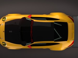 porsche gt3 rsr Model 3D