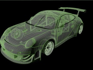 porsche gt3 rsr Model 3D