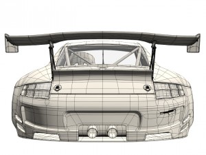 porsche gt3 rsr Model 3D