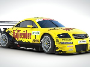 audi tt - tt-r dtm 2003 hasseroder 3D Model