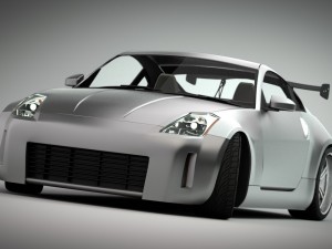 nissan 350z sport-race edition Modèle 3D