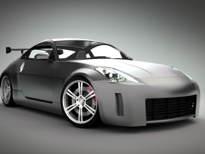 nissan 350z sport-race edition Modèle 3D