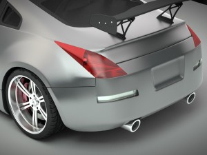 nissan 350z sport-race edition Modèle 3D