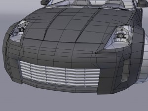 nissan 350z sport-race edition Modèle 3D