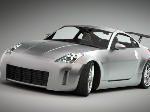 nissan 350z sport-race edition Modèle 3D