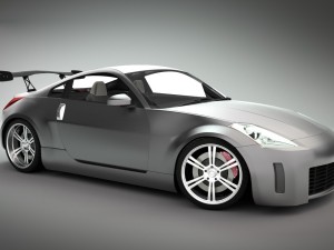 nissan 350z sport-race edition Modèle 3D