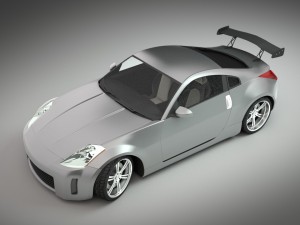 nissan 350z sport-race edition Modèle 3D
