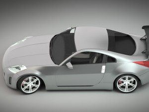 nissan 350z sport-race edition Modèle 3D