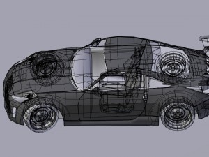 nissan 350z sport-race edition Modèle 3D
