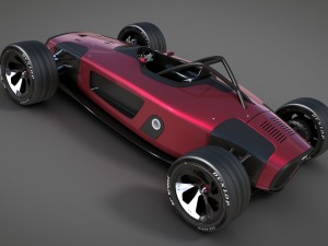 audi concept racecar Modèle 3D