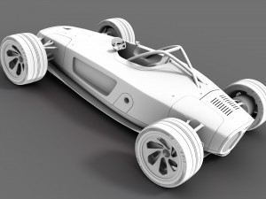 audi concept racecar Modèle 3D