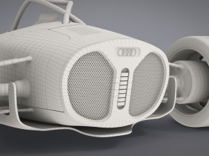 audi concept racecar Modèle 3D
