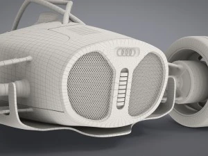 audi concept racecar 3D Model