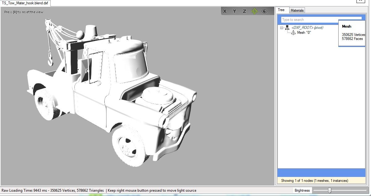 Pixar Cars Tow Mater 3d Model In Old Cars 3dexport