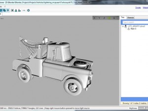 pixar cars - tow mater Modelo 3D