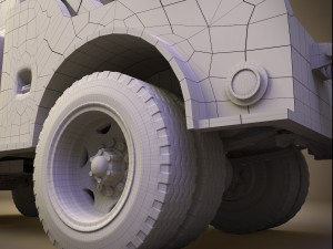 pixar cars - tow mater Modelo 3D