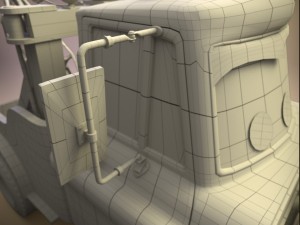 pixar cars - tow mater Modelo 3D