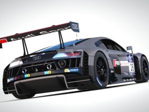 audi r8 lms 2016 3D Модель
