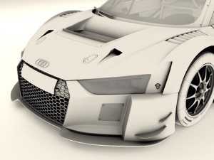 audi r8 lms 2016 3D Модель