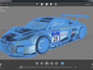 audi r8 lms 2016 3D Модель