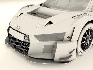 audi r8 lms 2016 3D Model