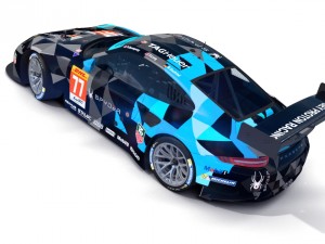 porsche 2016 gt3 r - dempsey proton racing le mans 3D Модель
