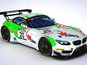 bmw z4 gt3 - spezial 3Dモデル