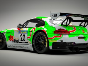 bmw z4 gt3 - spezial 3Dモデル