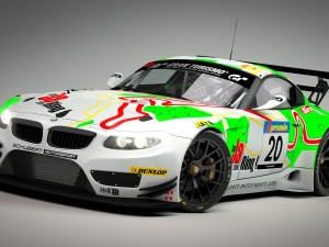 bmw z4 gt3 - spezial 3Dモデル