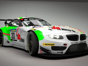 bmw z4 gt3 - spezial 3Dモデル