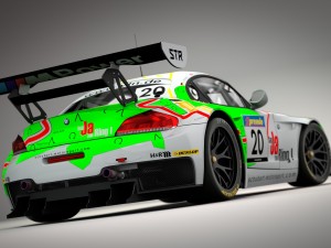 bmw z4 gt3 - spezial 3Dモデル