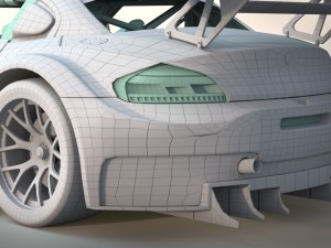 bmw z4 gt3 - spezial 3Dモデル