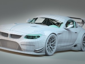 bmw z4 gt3 - spezial 3Dモデル