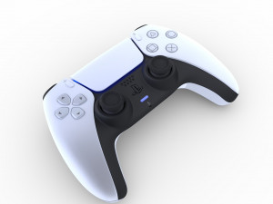 ps5 playstation 5 controller high quality 3D 模型