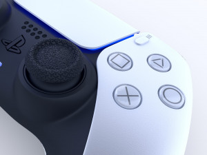 ps5 playstation 5 controller high quality 3D 模型