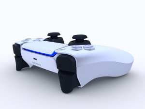 ps5 playstation 5 controller high quality 3D 模型