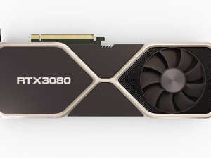 nvidia rtx 3080 ampere 3D-Modell
