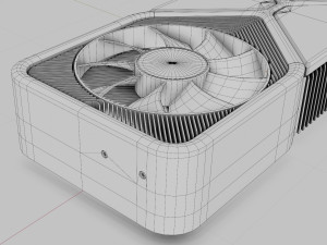 nvidia rtx 3080 ampere 3D-Modell