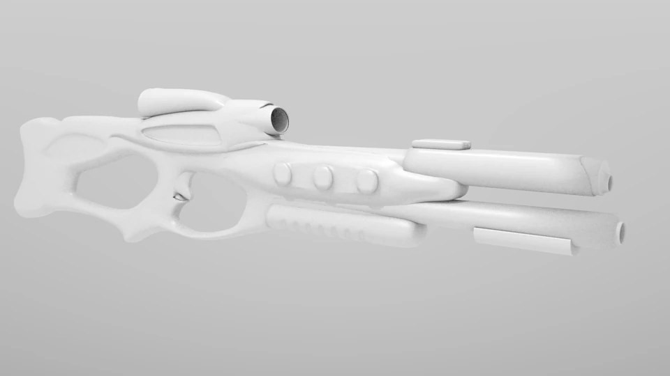 pushka 3D Model .c4d .max .obj .3ds .fbx .stl .blend 