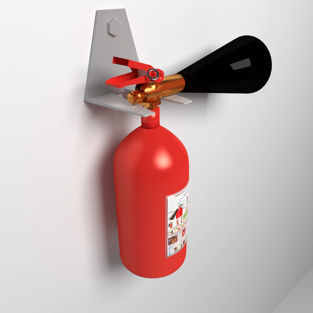 fire extinguisher 3D Model .c4d .max .obj .3ds .fbx .stl .blend 