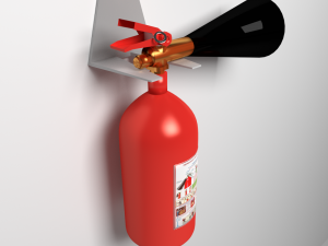 fire extinguisher 3D Model