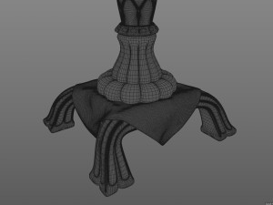 designer-cushion-lamp Model 3D